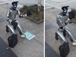 Video Shows Humanoid Robot 'Begging' In China, Claims It Has 'No Money To Recharge'