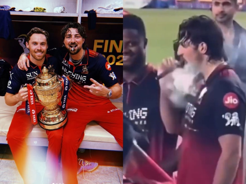 Did Tim David Smoke Cigar After RCB's IPL Win? Phil Salt's Photo Adds Twist