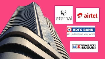 Sensex Rebalancing May Drive Over Rs 940 Crore Worth Inflows Into Bharti Airtel, Eternal