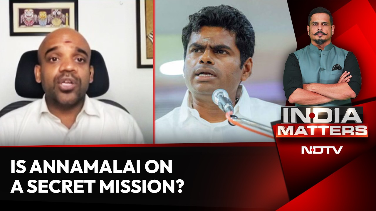 Is Annamalai On A Secret Mission? Political Analyst Ramaswamy Meyyappan Responds
