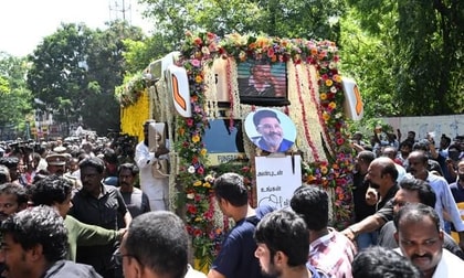K. Bhagyaraj laid to rest in Chennai with state honours