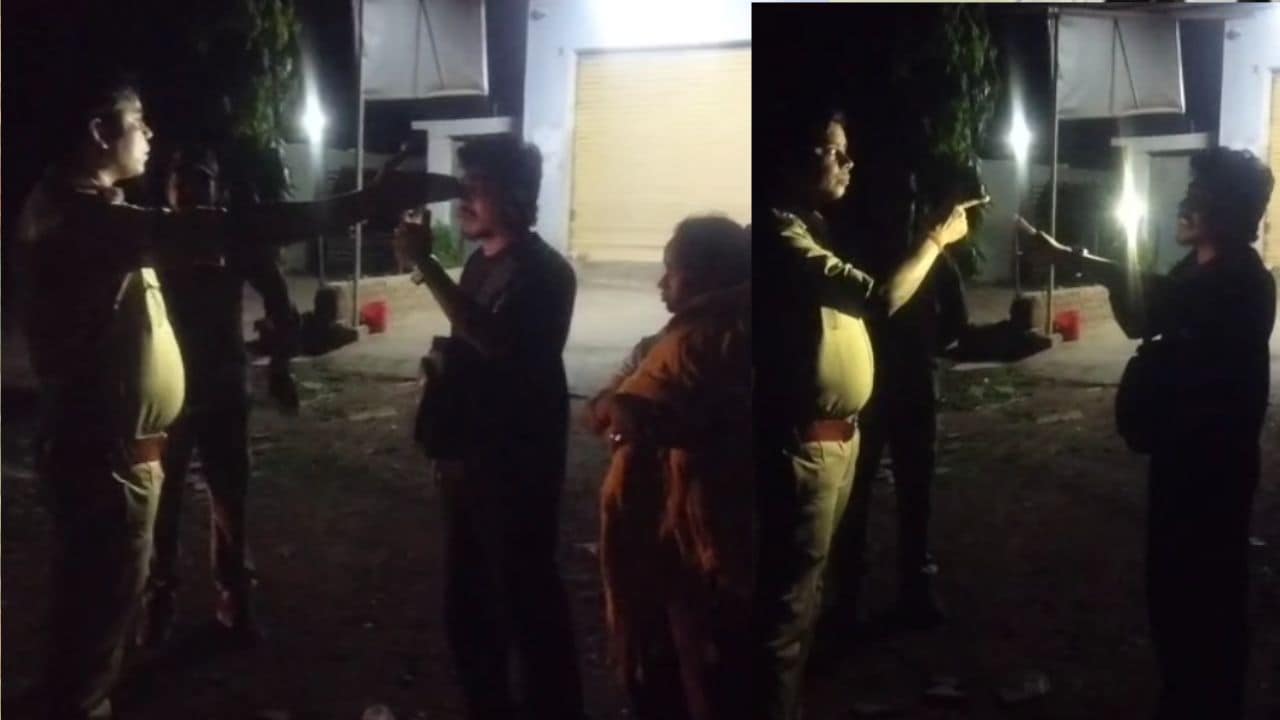 विवाद के बीच कैमरा ऑन करने पर थानेदार ने युवक को मारा थप्पड़
