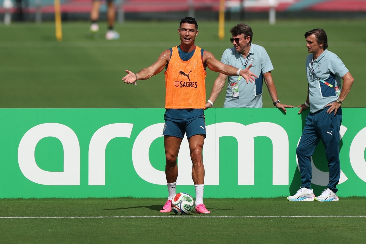 Ronaldo Tells Journalists To Leave Portugal's Training Session. Here's Why