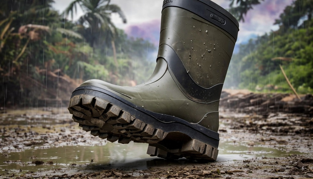 Choose durable water-resistant boots with excellent traction to navigate tricky terrains during Indian monsoons. Choose durable water-resistant boots with excellent traction to navigate tricky terrains during Indian monsoons.