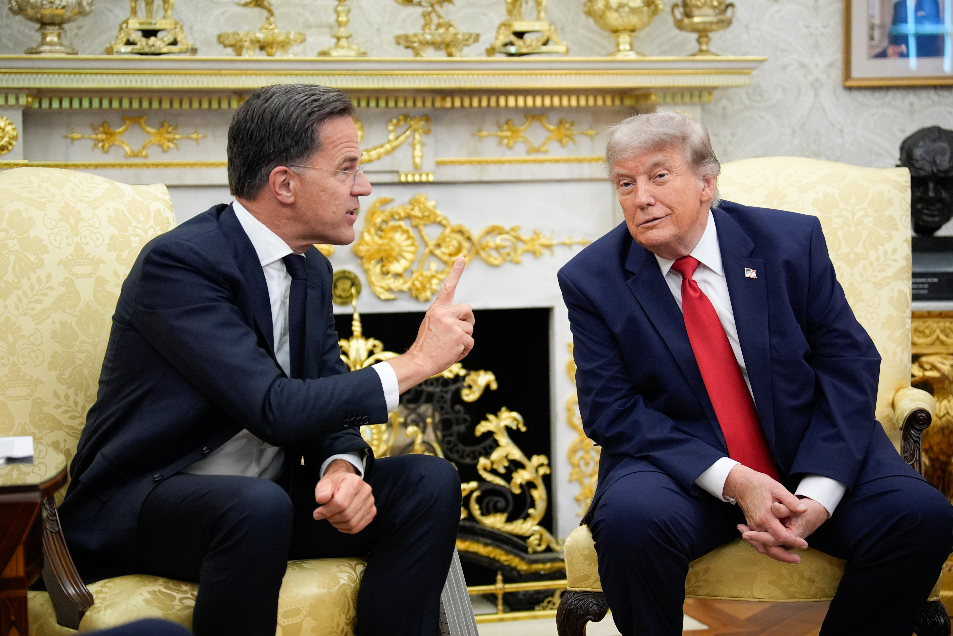 NATO's Rutte Makes Hard Sell To Trump To Ease Iran Strains