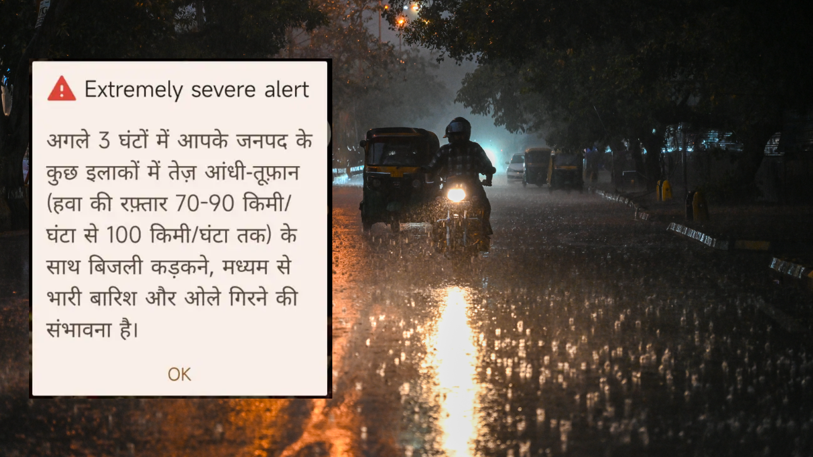 तूफान से ज्यादा उसके अलर्ट ने डराया...देर रात मोबाइल घनघनाया तो लोगों ने इमरजेंसी सायरन पर सवाल उठाया