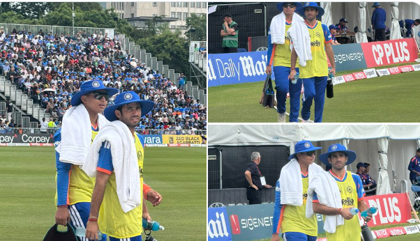 IND vs IRE: वैभव सूर्यवंशी का नहीं हुआ डेब्यू, लेकिन वाटर बॉय बनकर जीता फैन्स का दिल