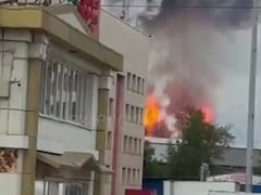Video: Ukrainian Drone Hits Russian Refinery, Blows Tank Lid Off