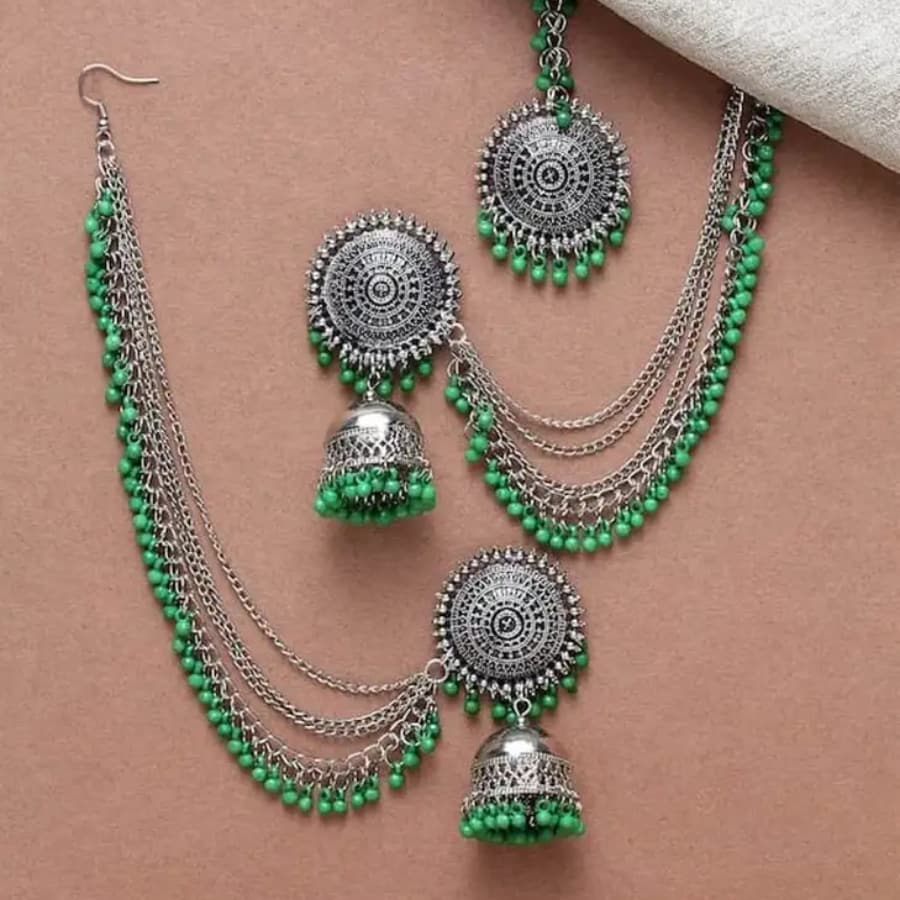 Click here to buy: MONKDECOR Alloy Earring Set Click here to buy: MONKDECOR Alloy Earring Set
