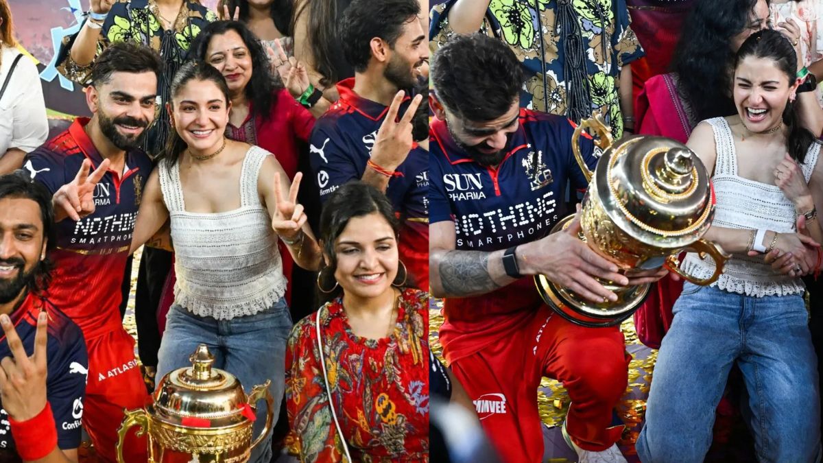 As RCB Lifts IPL 2026 Trophy, Anushka Sharma Steals Attention In Rs 25,000 Outfit