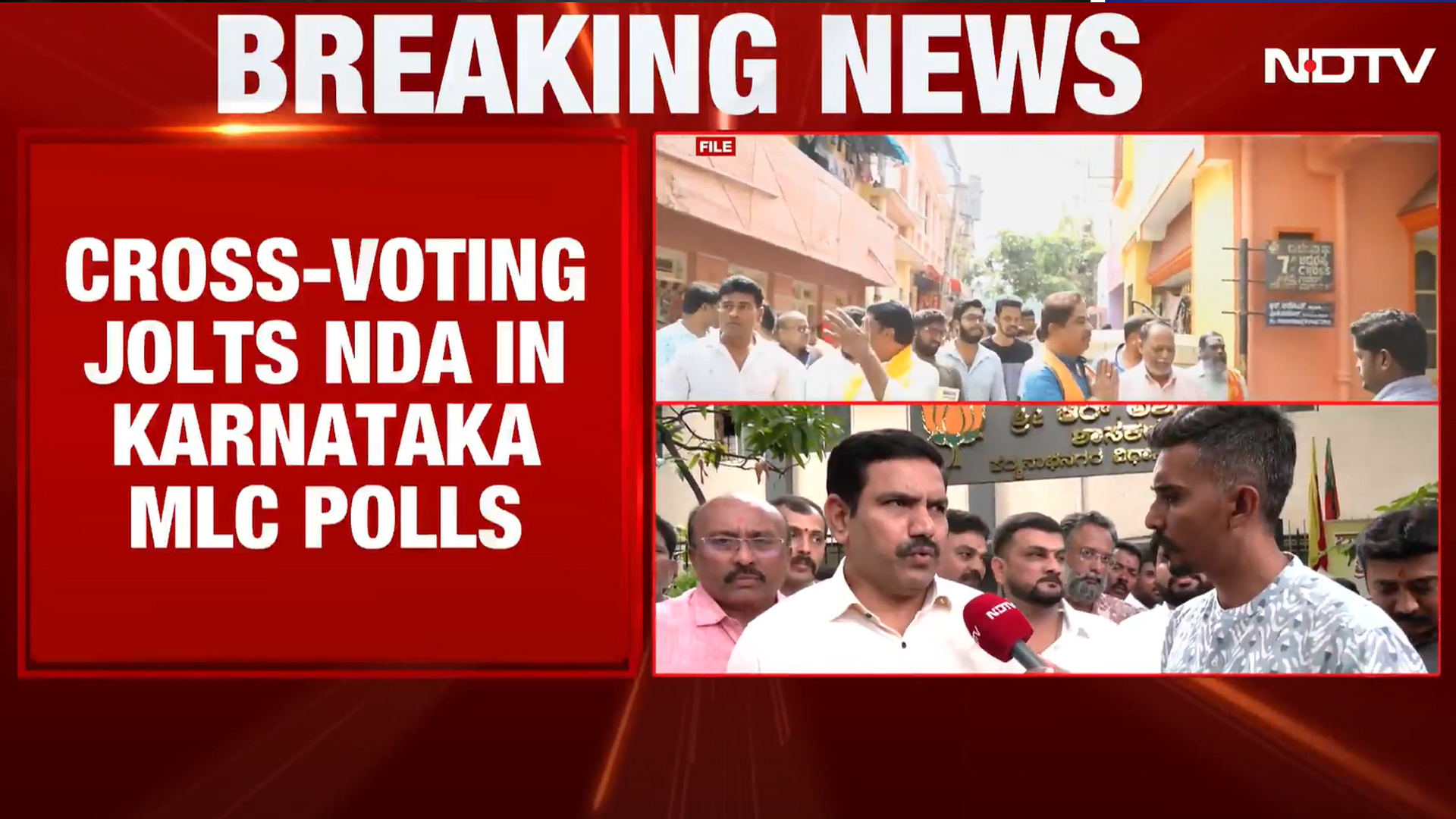 Cross-Voting Jolts NDA In Karnataka MLC Polls; Karnataka LoP, BJP Chief Hold Key Huddle