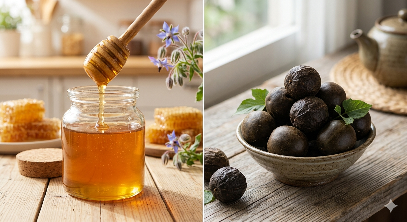 Honey is naturally rich in antioxidants