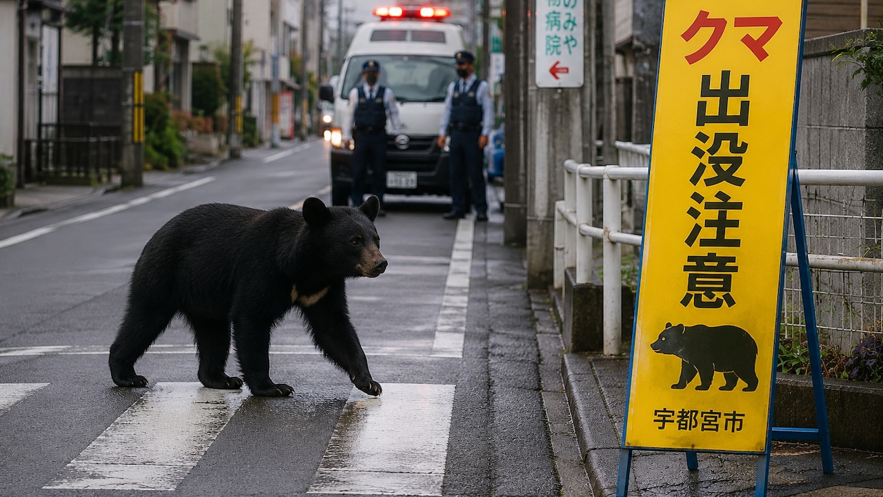 What Forced Nearly 100 Schools To Shut In Japan? A Bear