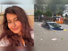 Rescued From Flooded Car, Hyderabad Woman Praises Cop's Efforts Amid Rain