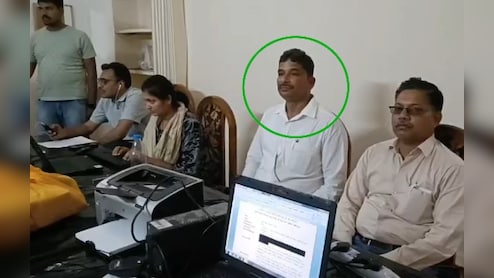 75 हजार की रिश्वत लेते तहसील कार्यालय कर्मचारी धराया, मकान का कब्जा दिलाने के लिए मांगे थे रुपये