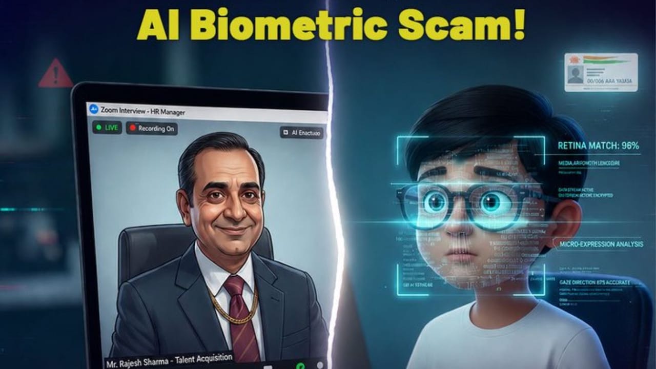 ऑनलाइन इंटरव्यू के नाम पर हो सकता है AI बायोमेट्रिक स्कैम, जानिए सेफ रहने का तरीका और जरूरी बातें