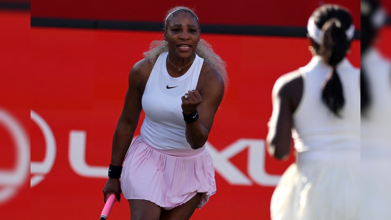 Serena Williams Victorious On Tennis Return, Wins 1st Round Of Queens Club Doubles
