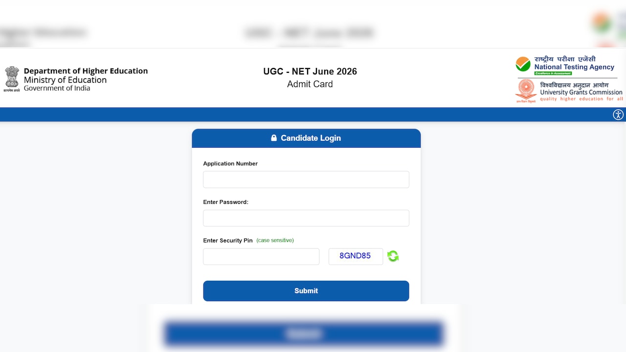 UGC NET 2026 Admit Card OUT: Check Direct Link, Steps To Download Hall Ticket @ugcnet.nta.nic.in