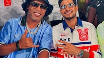 India Skipper Shubman Gill Meets Brazil Football Legend Ronaldinho In US
