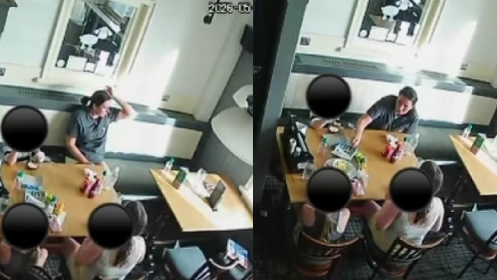 Video: Woman Plants Hair In Child's Dinner Before Demanding Free Meal