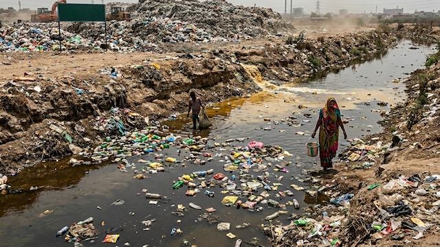 BPA contaminating water sources near Jaipur dumping yard