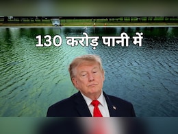 ट्रंप के अरमानों पर जमी काई! तालाब में बनाना चाहते थे अमेरिकी फ्लैग, बन गया 'पाकिस्तानी झंडा'