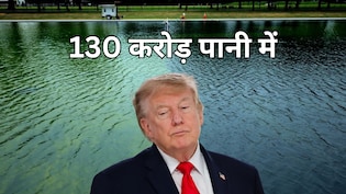 ट्रंप के अरमानों पर जमी काई! तालाब में बनाना चाहते थे अमेरिकी फ्लैग, बन गया 'पाकिस्तानी झंडा'