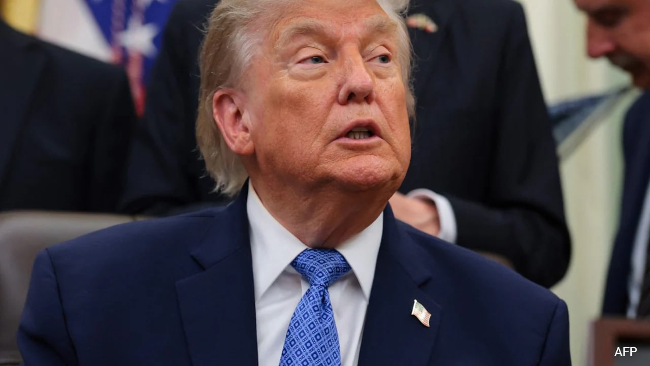 "They Shouldn't Be Doing That": Trump After Iran's Attack On Ship In Hormuz