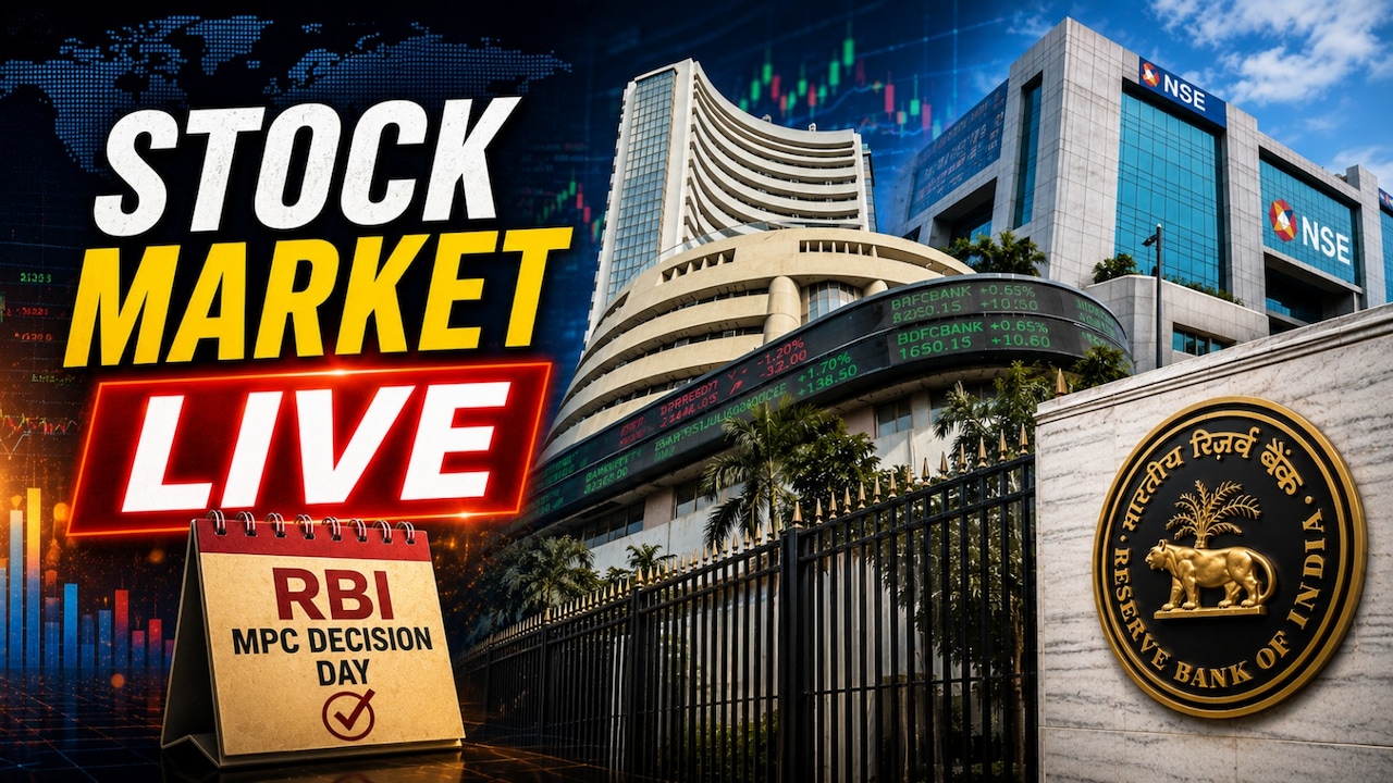 Stock Market Live: GIFT Nifty Points To Positive Open For Nifty, Sensex Ahead Of RBI MPC Decision