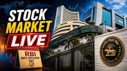 Stock Market Highlights: Nifty, Sensex Extend Decline For Second Consecutive Week As RBI RBI Raises FY27 Inflation Forecast, Cuts GDP View