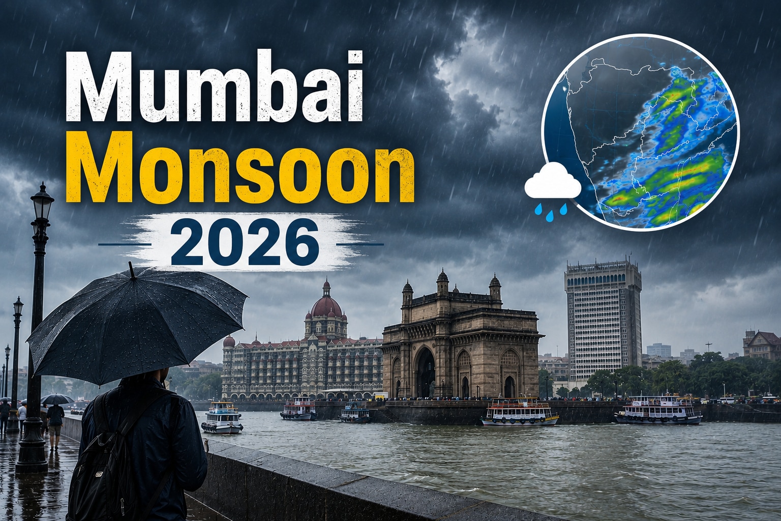 Monsoon Set To Hit Mumbai In 48 Hours, IMD Issues Fresh Rain Update