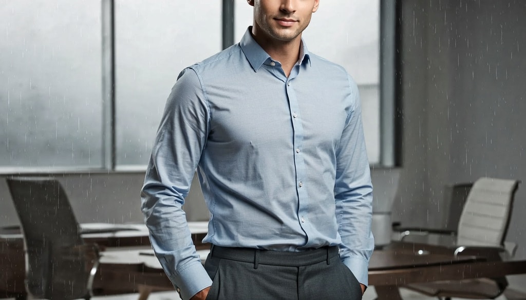 Stay professional and comfortable this monsoon with our stylish, breathable, everyday work wear formal shirts.