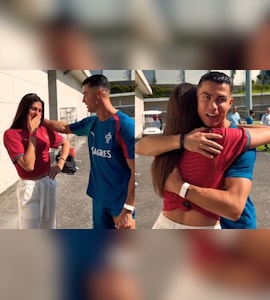 Watch: YouTuber, Who Has 59 Million Subscribers, In Tears After Meeting Cristiano Ronaldo. Video Viral
