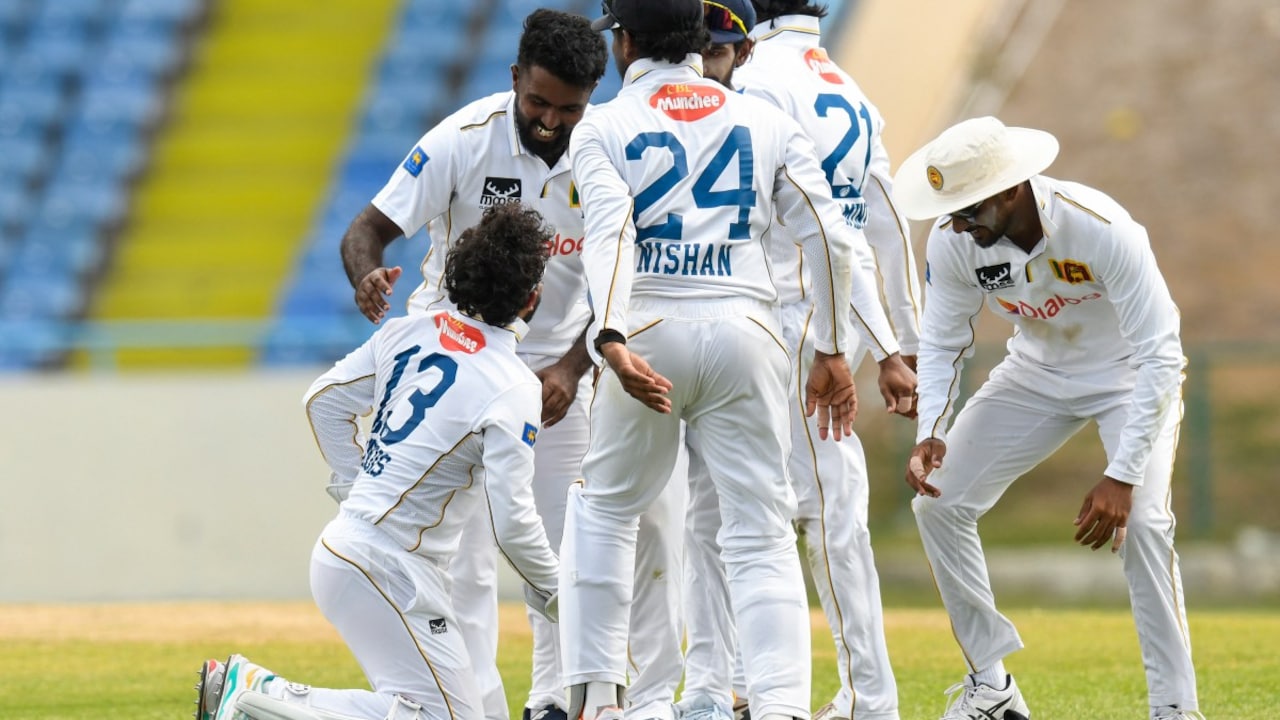 SL Attack Hamstrung By Lahiru Kumara Injury, WI Reach 89/1 On Day 2