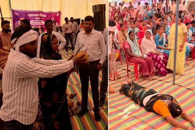 VIDEO: पानी के लिए अधिकारियों की &lsquo;पूजा'! आरती उतारते ग्रामीण बोले- अब तो पानी दे दो