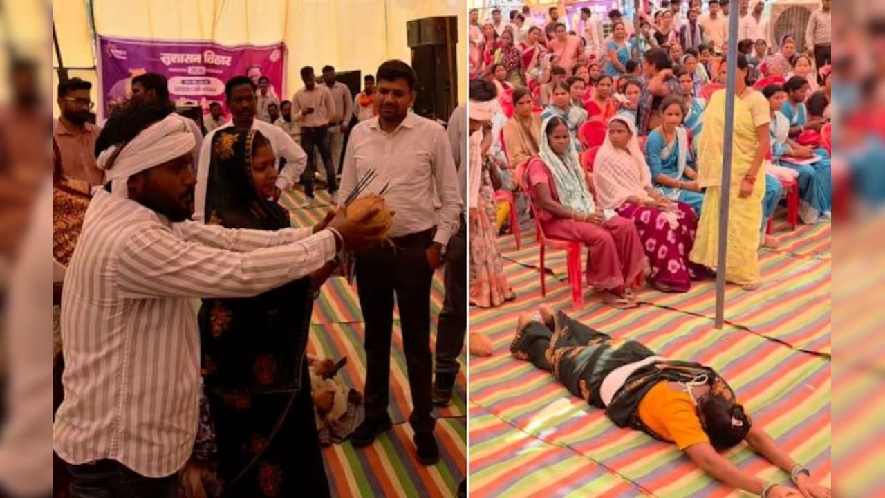 VIDEO: पानी के लिए अधिकारियों की ‘पूजा’! आरती उतारते ग्रामीण बोले- अब तो पानी दे दो
