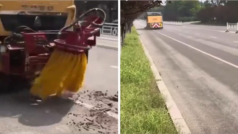 80 की रफ्तार... पलक झपकते हाईवे की सफाई, चीन की स्वीपर मशीन ने चौंकाया, यूजर बोले- कमाल की तकनीक
