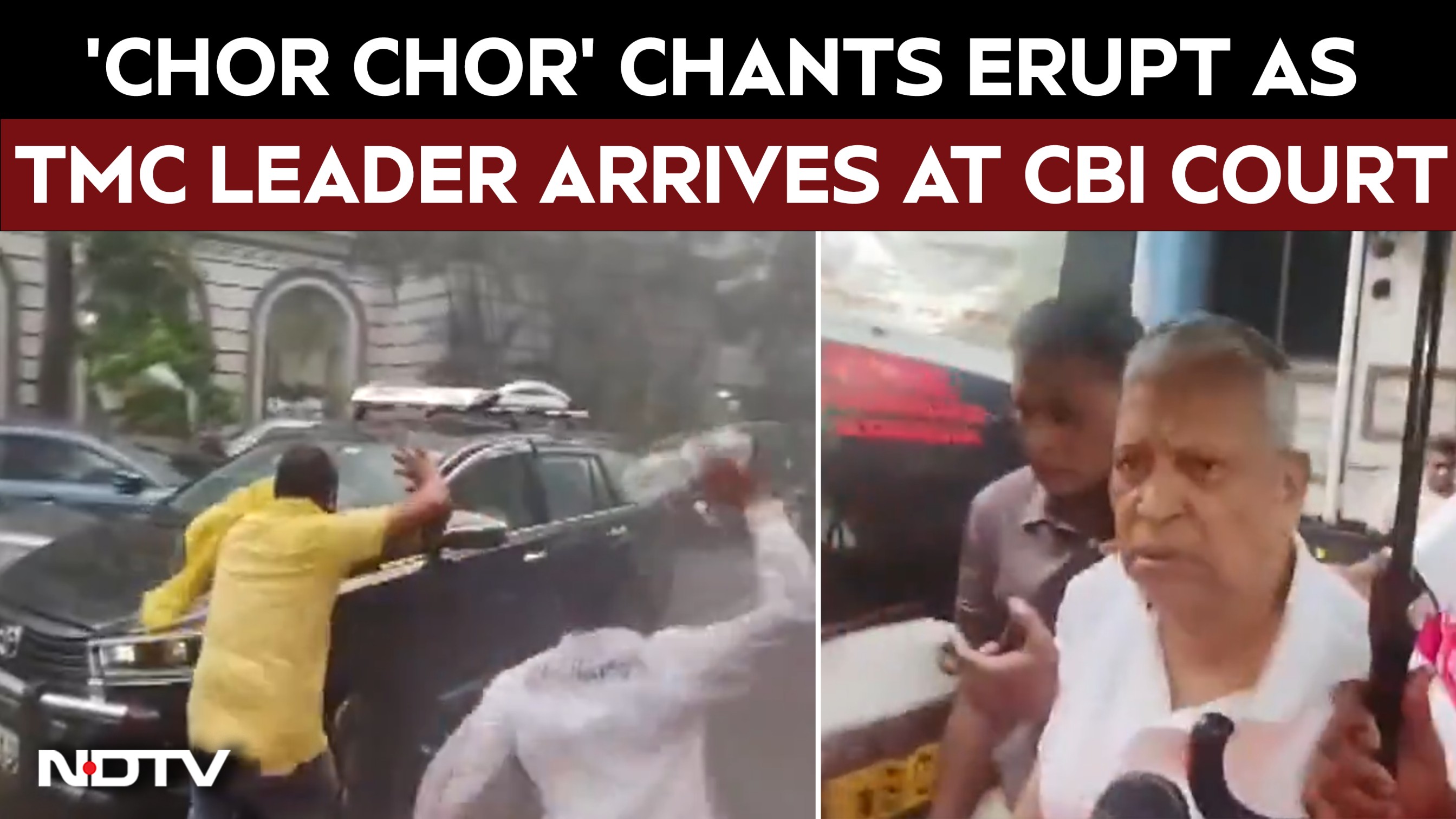 "Chor Chor" Chants Rock CBI Court as TMC MLA Paresh Pal Arrives in Kankurgachi Violence Case
