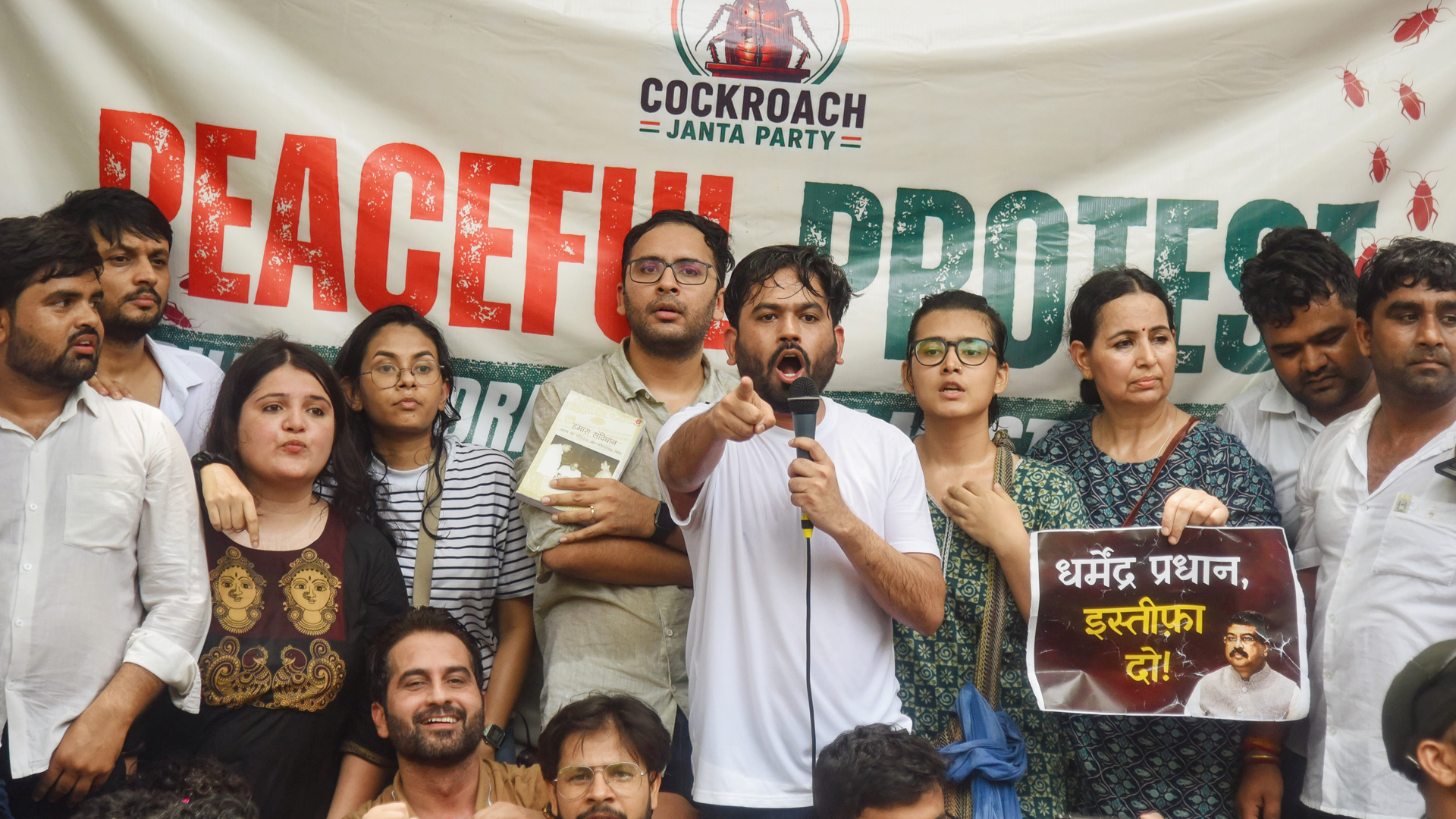 Abhijeet Dipke: "Our Movement Won't Stop Till Dharmendra Pradhan Resigns"