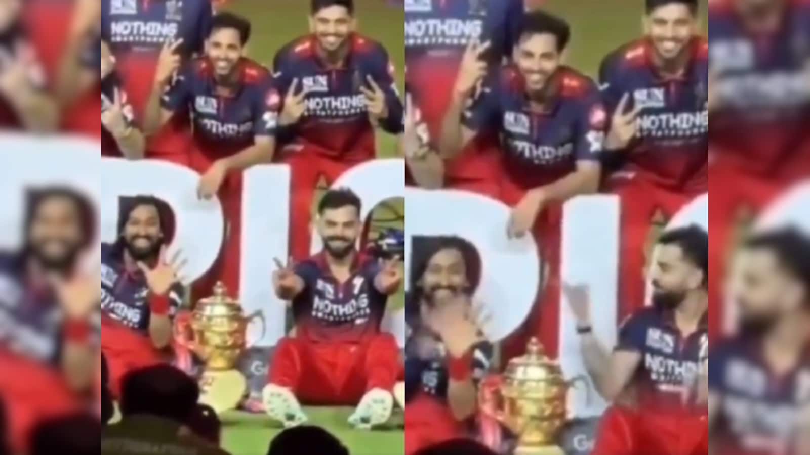 Virat Kohli Sees Krunal Pandya Flexing Five IPL Titles, Gives Him Cheeky RCB Reminder. Watch