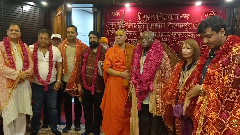 हरिद्वार में दक्षिण अफ्रीका के पूर्व राष्ट्रपति जैकब जूमा ने की पूजा, मां काली से चुनाव जीतने की मांगी दुआ&nbsp;