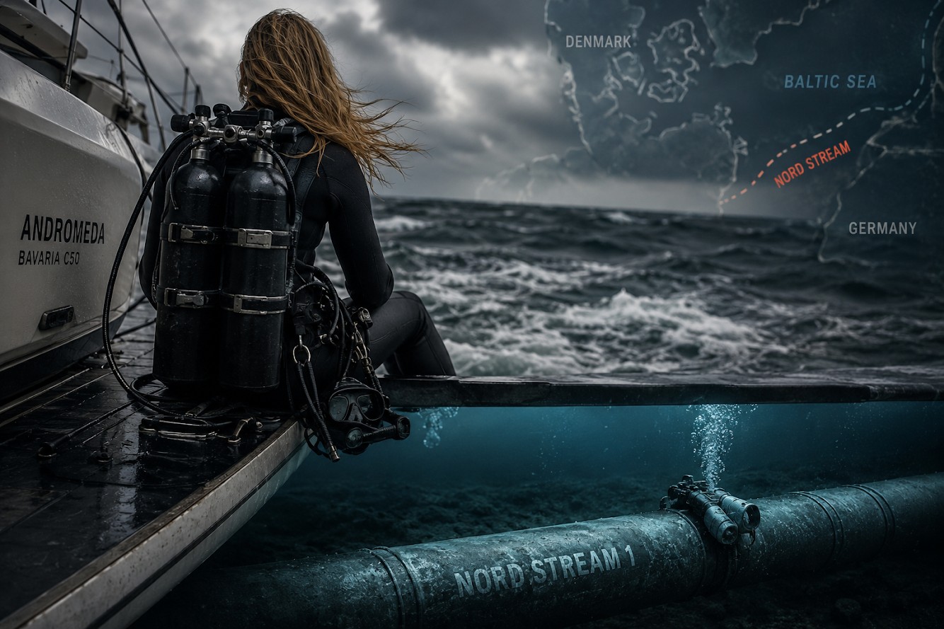 How A Ukrainian Erotic Model Led Deep-Sea Nord Stream Sabotage Mission