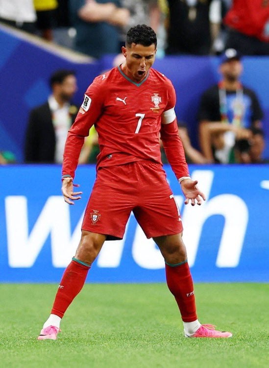 Cristiano Ronaldo becomes first player to score in six FIFA World Cups