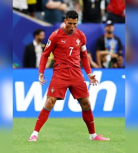 Cristiano Ronaldo Sets World Record That Even Lionel Messi Doesnt Have With Stunning Strike For Portugal vs Uzbekistan