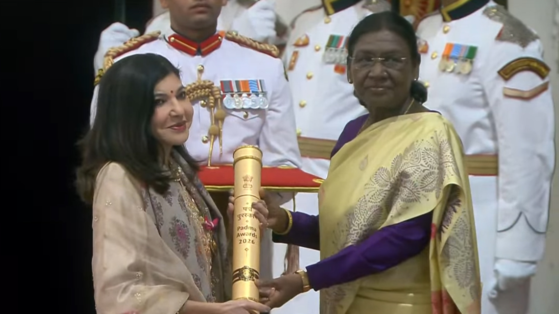 Singer Alka Yagnik Honoured With Padma Bhushan