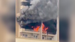 Caught On Camera: Noida's Ivy County Evacuated After Fire breaks Out In 12th-Floor Flat