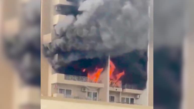 Caught On Camera: Noida's Ivy County Evacuated After Fire breaks Out In 12th-Floor Flat