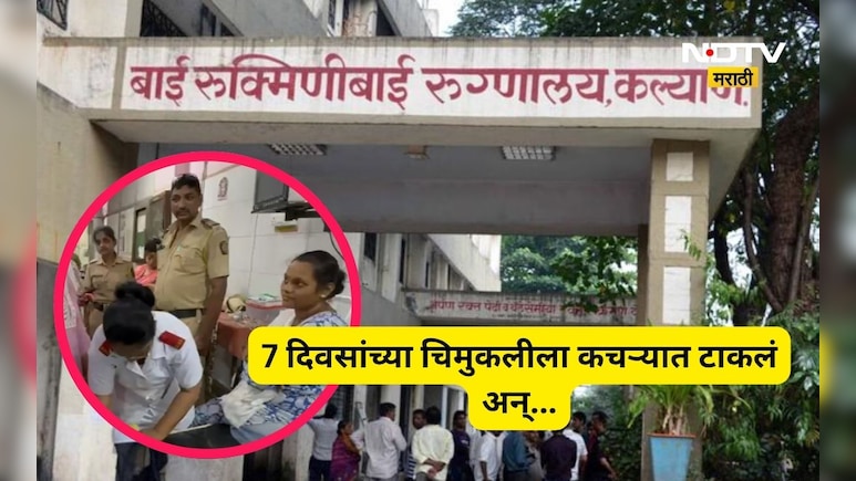 Kalyan News: 7 दिवसांच्या मुलीला कचऱ्यात फेकलं, कुत्र्यांनी बाळा भोवती कडं केलं, हल्ला करणार तेवढ्यात...