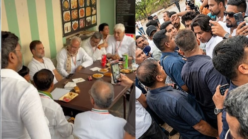कांग्रेस के प्रशिक्षण शिविर में पहुंचे राहुल गांधी, कार्यकर्ताओं को दी BJP के नैरेटिव का जवाब देने की सीख