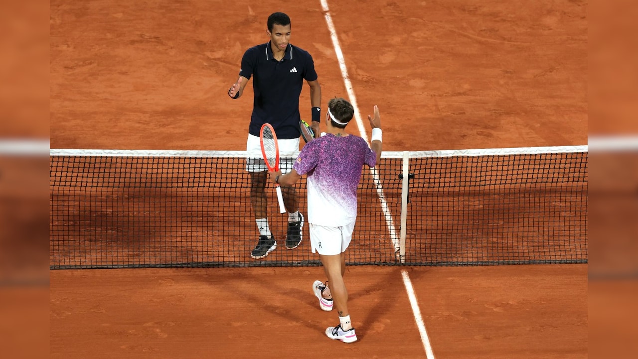 Flavio Cobolli Sinks Felix Auger-Aliassime To Book French Open Semi-final Spot